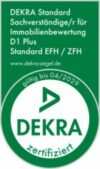 DEKRA Zertifizierungs-Logo für den Immobilienmakler: Schicketanz Immobilien aus Leipzig